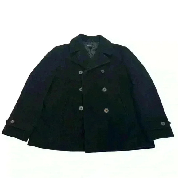 Lands' End Jackets & Blazers - Vintage Lands End Thermolite Wool Pea Coat Size 12P